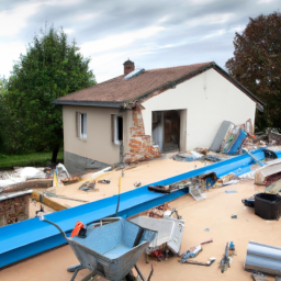 Extension de maison avec véranda-salle à manger Audincourt